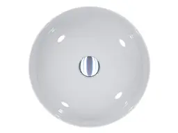 Умивальник Miraggio TOBI (0002699) Miramarble, Глянцевий, Накладний, Білий - мініатюра 3