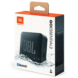 Бездротова портативна колонка JBL GO Essential 2 (JBLGOES2BLKEU) чорна - мініатюра 9