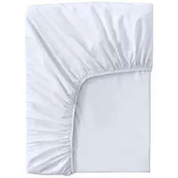 Простирадло на резинці Cosas сатин SNOW 80х190х25 см (01Satin_PureWhite_80x190x25)