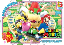 Пазли G-Toys "Маріо" MAR05, 70 елементів (4824687638075)