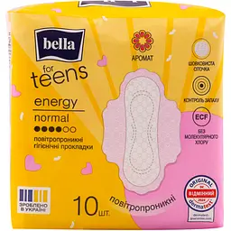 Гігієнічні прокладки Bella for Teens Ultra Energy 10 шт. - мініатюра 4