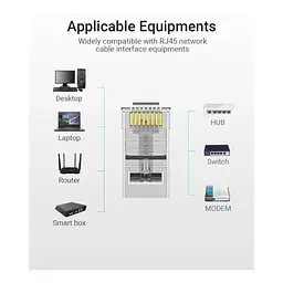 Конектор RJ45 UTP Cat.6 Modular 10 шт. Vention (IDDR0-10) - мініатюра 6