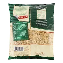 Макаронні вироби Pasta Prima Вермішель 750 г - мініатюра 2
