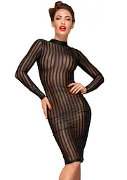 Сукня з мокрим ефектом Noir Handmade F182 Classic dress made of elastic tulle, XXL