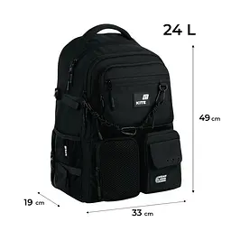 Шкільний рюкзак Kite Education teens Fear Less (K26-1018XL-1) - мініатюра 25
