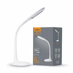 Настільна лампа Videx LED 8W 3000-5500K 220V (VL-TF03W) - мініатюра 7