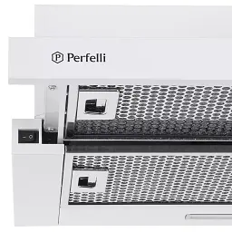 Витяжка телескопічна Perfelli TL 6316 WH 700 LED - мініатюра 5