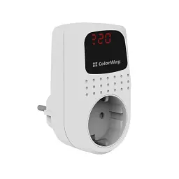 Реле напруги ColorWay DS2, white (CW-VR16-02D) - мініатюра 5