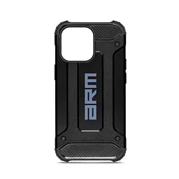 Чехол для Apple iPhone 13 Pro, Panzer, черный, противоударный, бронированный, милитари, панель-накладка, защита всего корпуса, защита дисплея и камеры, термополиуретан (TPU) + поликарбонат (PC), ArmorStandart (ARM70796)