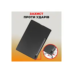 Чохол до планшета AirOn Premium Samsung Galaxy Tab S9 Plus/S9 FE Plus 12.4'' 2023 + Film black (4822352781109) - мініатюра 6