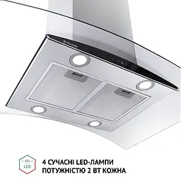 Витяжка острівна PERFELLI CGS 9632 I 1000 LED - мініатюра 7