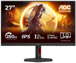 Монiтор 27" 27G4ZR Black AOC teh0027354