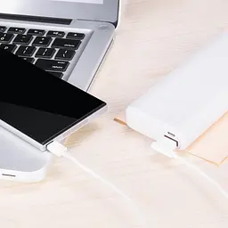 Кабель для заряджання телефона USB - micro USB HOCO UPM10 L-подібний Білий - мініатюра 5
