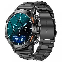 Годинник розумний Smart Delta K52 2 ремінці Чорний (2113177367)