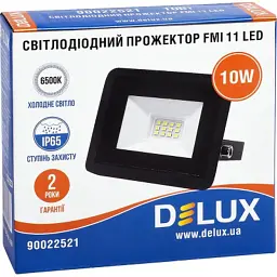 Прожектор Delux FMI 11 LED 10 Вт 6500K IP65 (90022521) - мініатюра 3