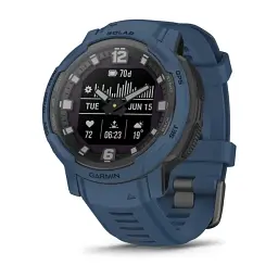 Смарт-часи Garmin Instinct Crossover Solar Tidal Синій (010-02730-12/02)