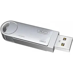 Флеш-накопичувач XO DK02 USB3.0 rotating Flash Disk 32 GB Сріблястий