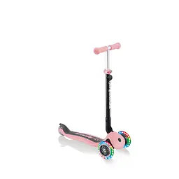 Самокат Globber Go up foldable plus lights, пастельно-рожевий (743-210) - мініатюра 9