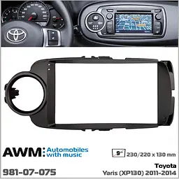 Перехідна рамка Toyota Yaris AWM 981-07-075 - мініатюра 6