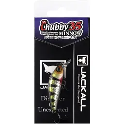 Воблер Jackall Chubby Minnow 35 мм 2.3 г HL Perch - мініатюра 2