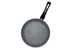 Сковорода антипригарна Biol 24 см Granite Grey алюміній - мініатюра 2
