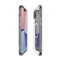 Чехол Spigen Ultra Hybrid MagSafe для iPhone 15 Plus White (ACS06660) + защитное стекло - мініатюра 5