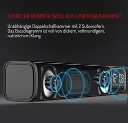 Bluetooth Колонка годинник з будильником Adler AD 1191 - мініатюра 7