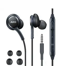 Оригінальні гарнітура навушники з мікрофоном AKG Samsung 3.5 мм Black (GH59-14996A EO-IG955) - мініатюра 2