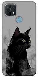 Чохол Demsky Smoke cat для Oppo A15s / A15