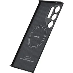Чохол-накладка Pitaka MagEZ Case 4 Twill Black/Grey для Samsung Galaxy S24 Ultra (KS2401U) - мініатюра 3