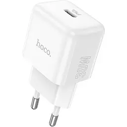 Мережевий зарядний пристрій Hoco N32 Glory 30W White (789914) [125141]