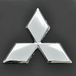 Емблема для Mitsubishi 97 x 85 мм