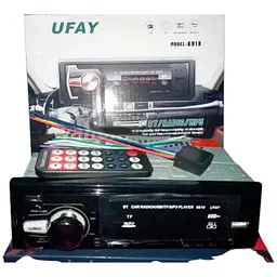 Автомагнітола RGB Technology UFAY 6919 Bluetooth 4x50W автомобільна магнітола чорна - мініатюра 3