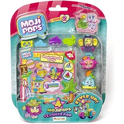 Ігровий набір Moji Pops Фотосесія S2 PMP2B416IN00, 4 фігурки, аксесуари