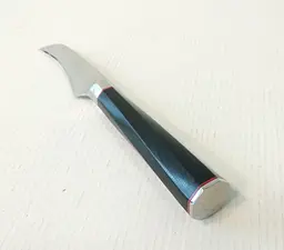 Ніж для чищення овочів Damascus DK-AK 3008 AUS-10 9 см Дамаська сталь 73 шарів - мініатюра 6
