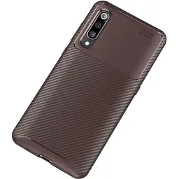 Чохол-накладка Toto TPU Carbon Fiber 1.5 mm Case Xiaomi Mi 9 Coffee - мініатюра 2
