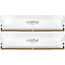 Модуль пам'яті DDR5 Crucial 2x16GB 6000MHz Pro OC White (CP2K16G60C36U5W) [147406]