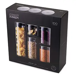 Набір контейнерів для зберігання Joseph Joseph Podium 100 Collection, 6 предметів (95035) - мініатюра 4