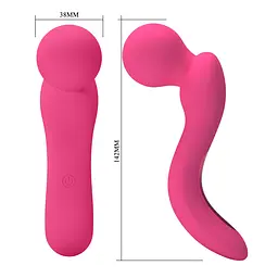 Вібромасажер LOIS, 10 vibration functions, Silicone ABS, USB rechargeable PRETTY LOVE BW-055019 102054 - мініатюра 3