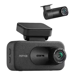 Відеореєстратор Xiaomi 70mai Rearview Dash Cam A900 + задня камера