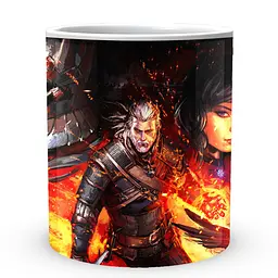 Кухоль GeekLand The Witcher Відьмак TW 002.031 330 мл білий - мініатюра 2