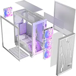 Корпус для ПК Modecom VOLCANO PERUN APEX ARGB WHITE (AT-PERUN-4F-ARGB-20-00000) - мініатюра 11
