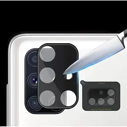 Захисне скло BeCover для камери Samsung Galaxy A71 SM-A7160 (706625) - мініатюра 3