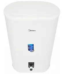 Водонагрівач Midea 80 л, 2,0 кВт, "сухий" ТЕН, вертикальний, прямокутний, білий (D80-20ED2(D)) - мініатюра 3