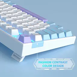 Клавіатура MageGee MK-Star Red Switch Blue/White (6971969721371-UA) - мініатюра 5