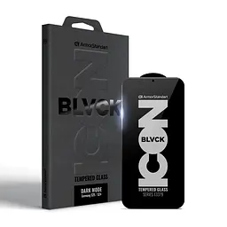 Захисне скло антишпигун для Samsung Galaxy S24 5G (SM-S921)/S25 5G, Dark Mode BI, приватне затемнене скло, 2.5D, з фільтром конфіденційності, протиударне 9H, з рамкою, з олеофобним і жировідштовхуючим покриттям, ArmorStandart (ARM85822)