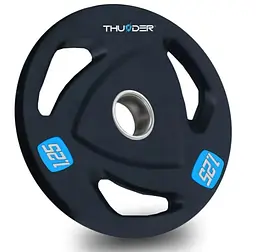Диск олімпійський THUNDER 1,25 кг (OLYMPIC-PLATE- 1,25KG)