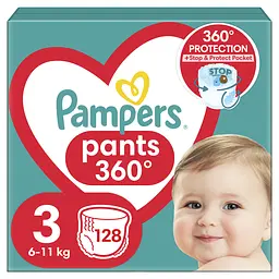 Подгузники-трусики Pampers Pants Midi одноразовые 3 (6-11 кг) 128 шт.