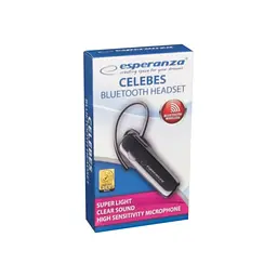 Bluetooth-гарнітура Esperanza Celebes Black (EH184K) - мініатюра 3
