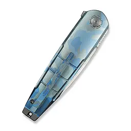 Ніж складаний туристичний Weknife Hull (9.9 см) Bohler M390 / Titanium синій - мініатюра 5